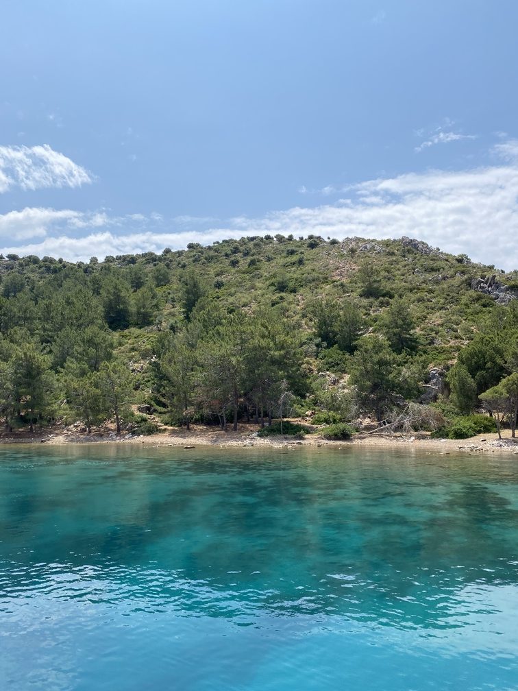 Bucht Datça-Halbinsel