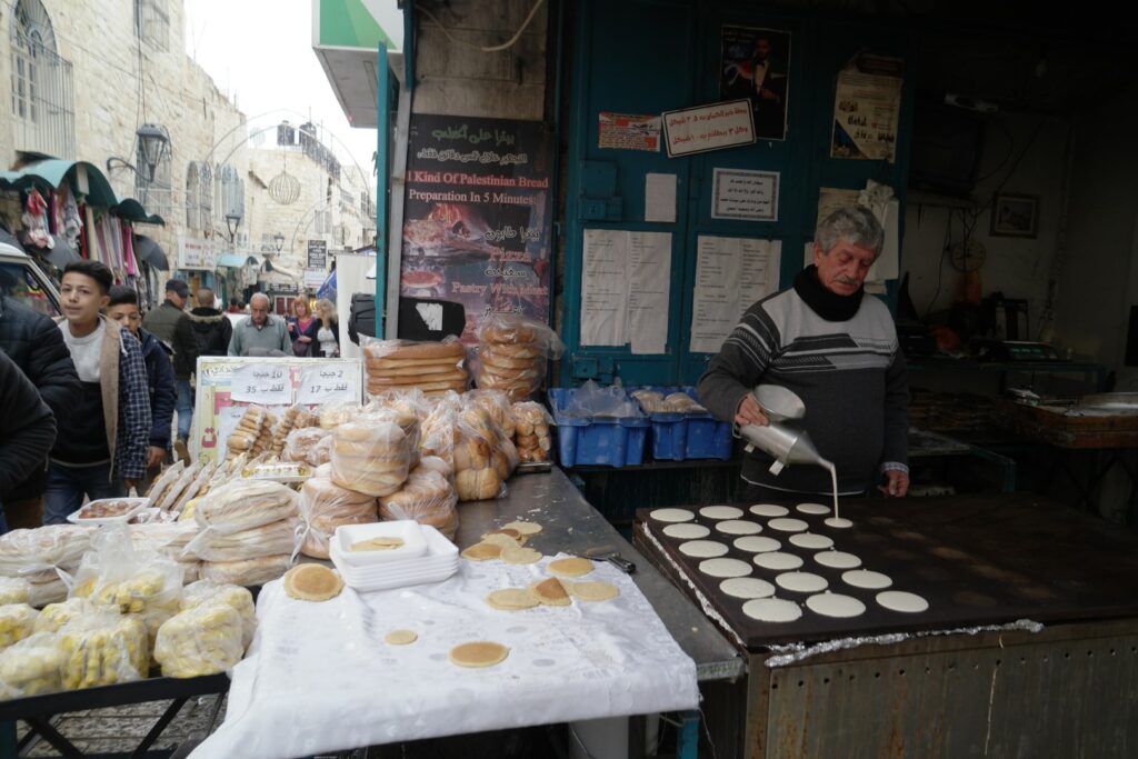 Bethlehem auf eigene Faust erkunden - Street Food Markt