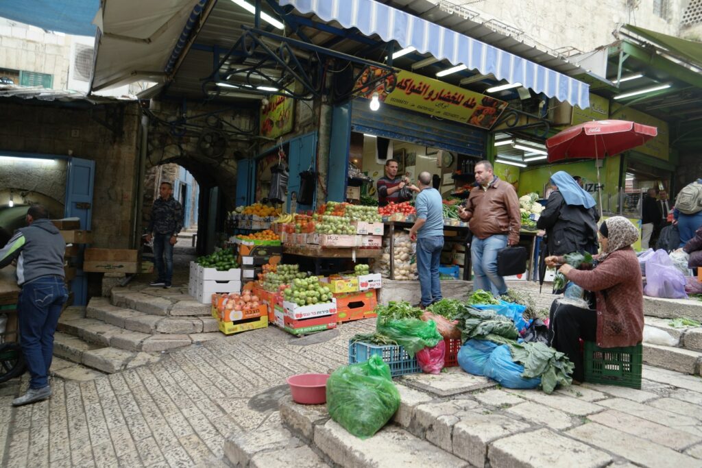 Bethlehem auf eigene Faust erkunden - Street Food Markt