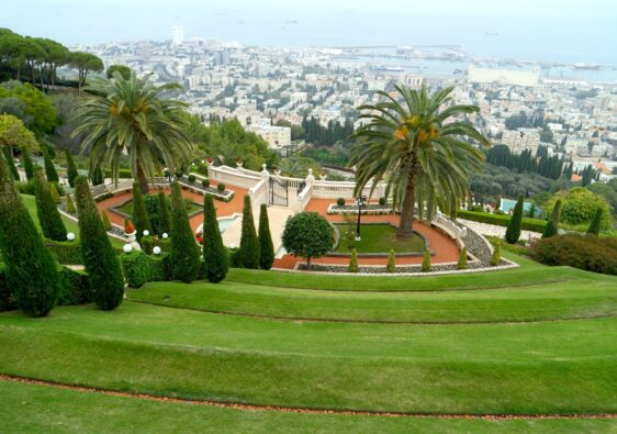 Hängende Gärten der Bahai in Haifa