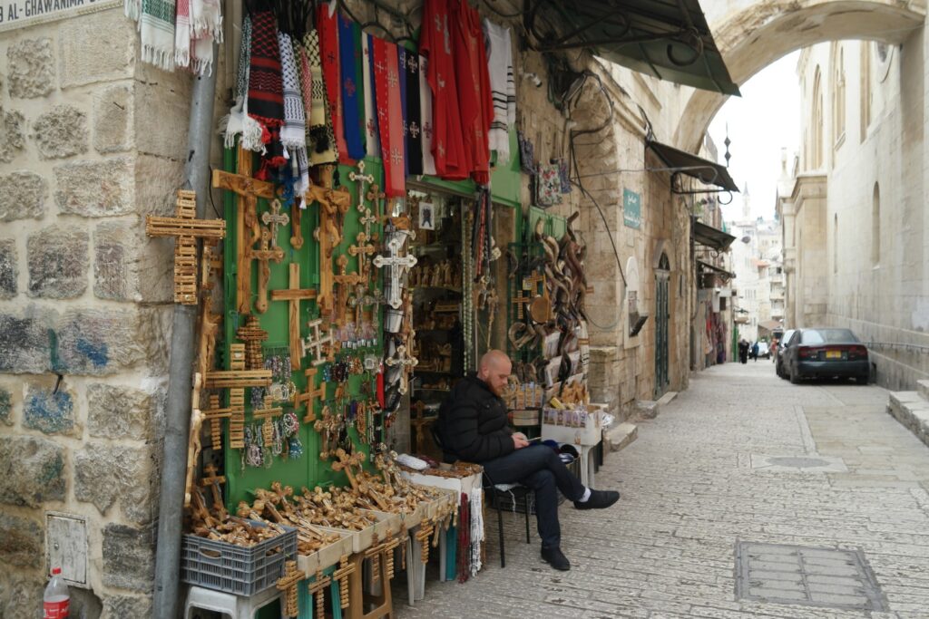 Verkaufsstand in Jerusalem
