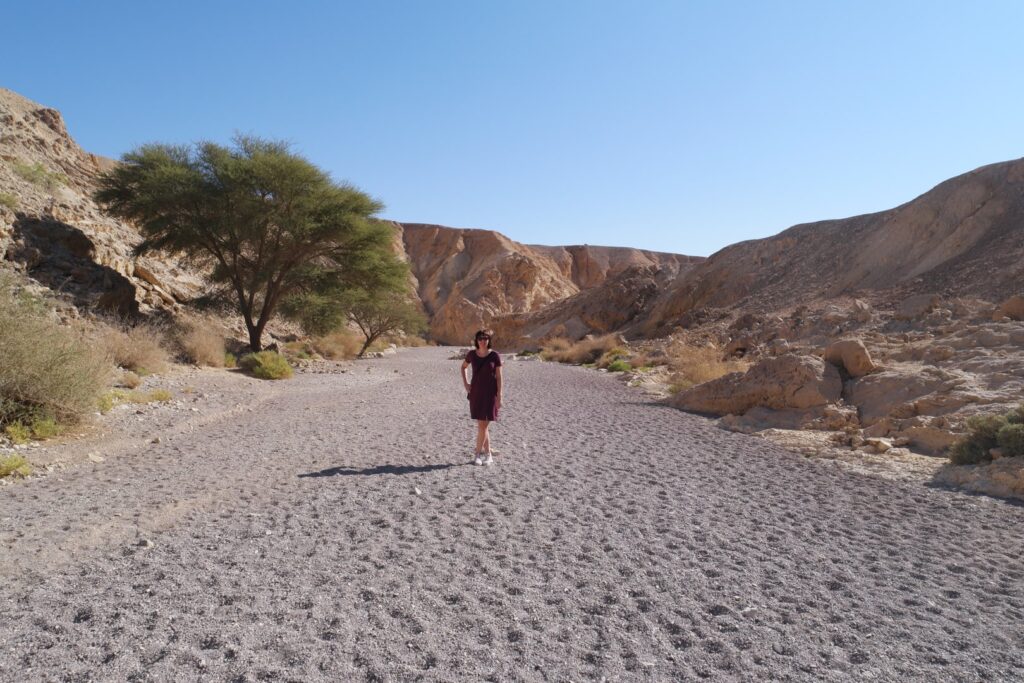 Ich im Red Canyon in Eilat bei Israel