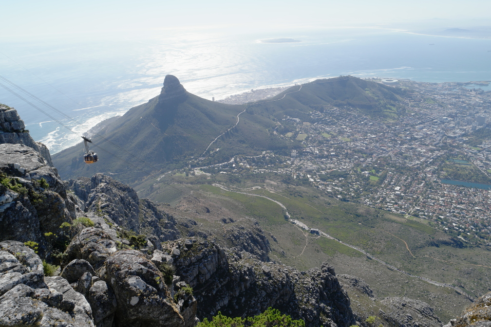 Reiseziel Kapstadt - Ausblick vom Tafelberg