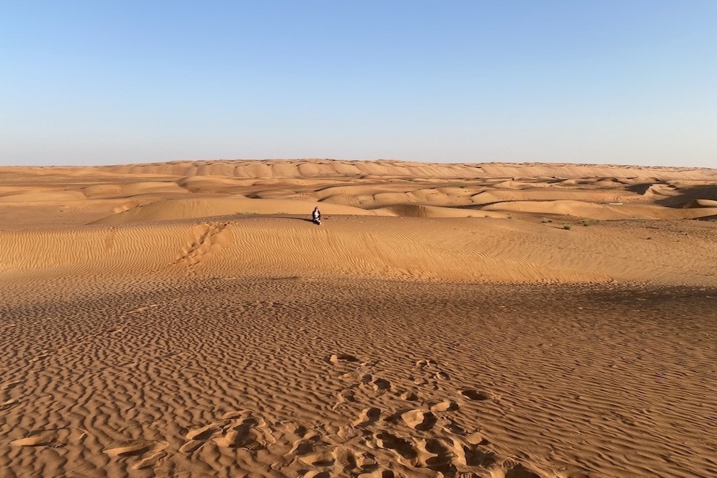 Düne in der Wahiba Wüste
