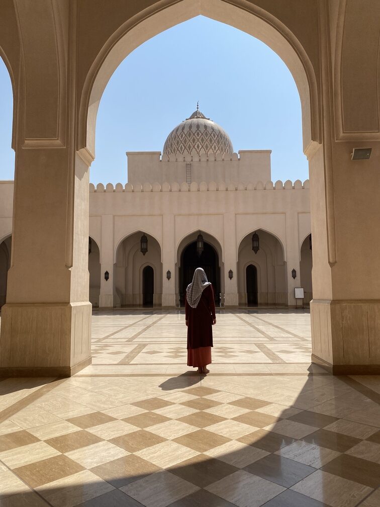 Sultan Qaboos Moschee im Inneren 