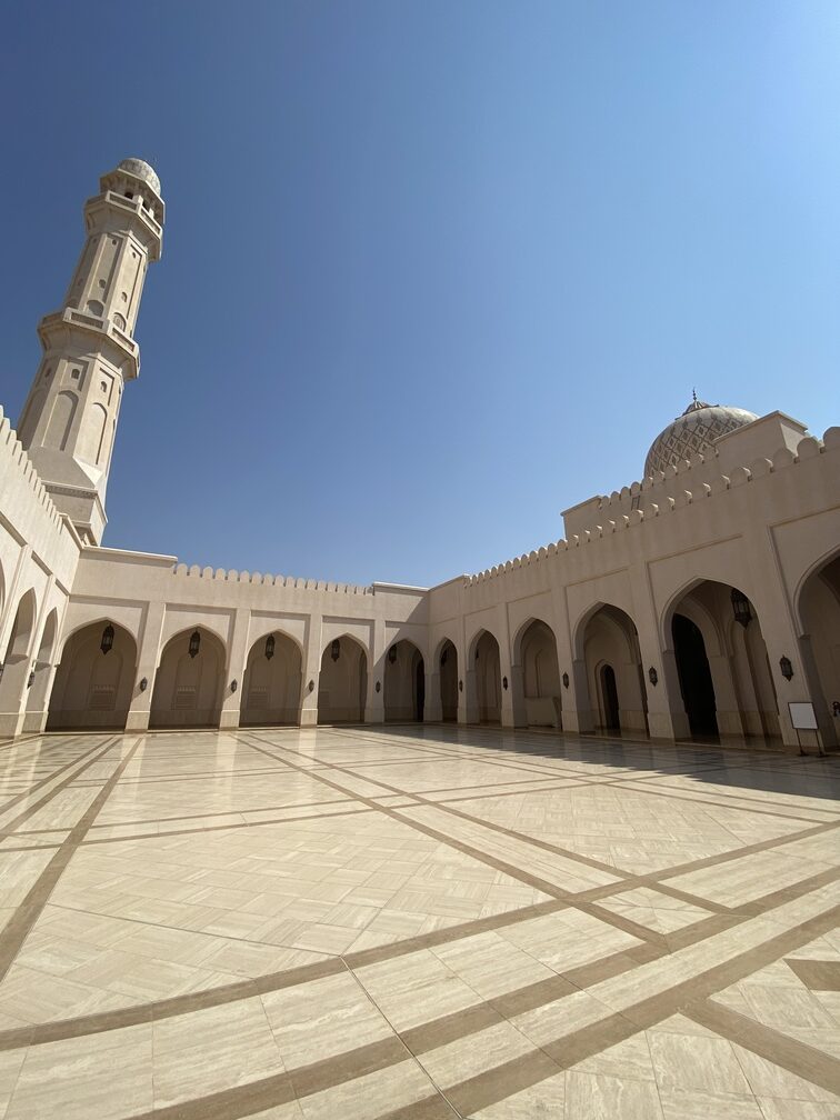 Sultan Qaboos Moschee im Inneren 