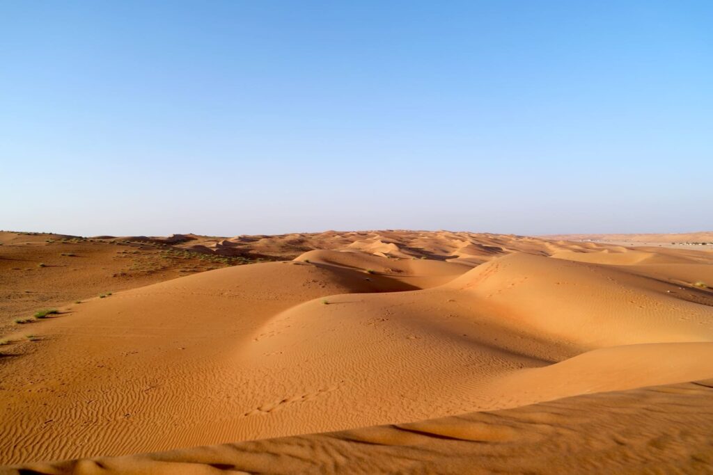 Wahiba Wüste Dünen