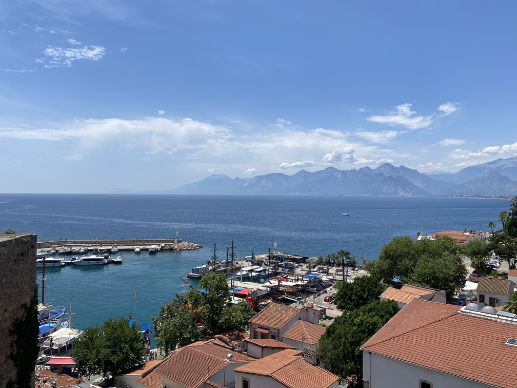 Antalya Panoramablick über Yachthafen