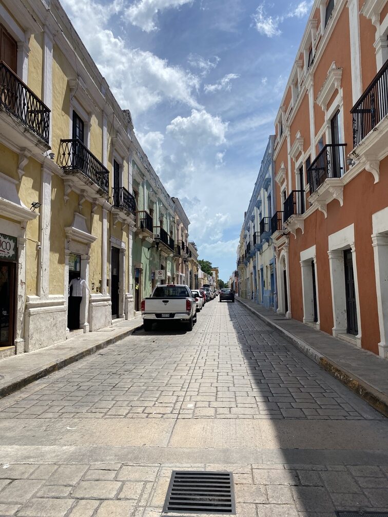 Straße in Campeche