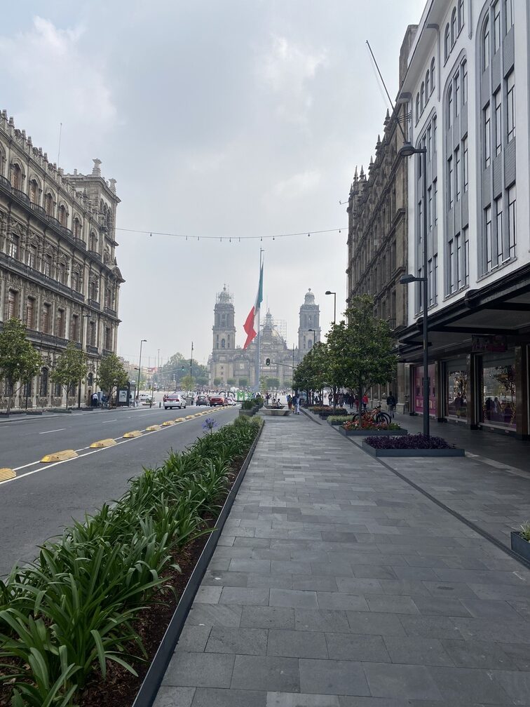 Straße in Mexiko-Stadt