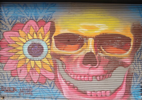 Graffiti in Mexiko-Stadt