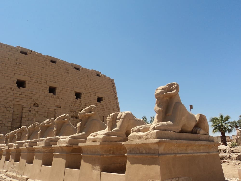 Sphingenallee in Luxor