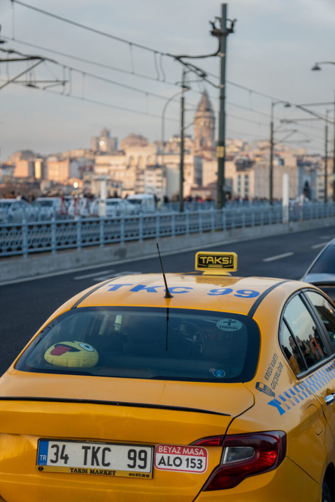 Istanbul im Dezember - Taxi