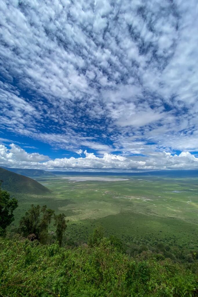 Am Ngorongoro-Krater Aussichtspunkt