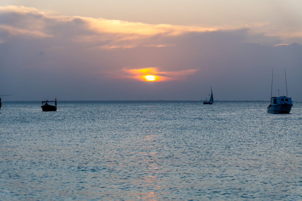 Tagesausflüge auf Sansibar - Sonnenuntergang am Kendwa Beach