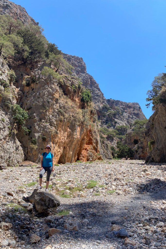 Wandern in der Aradena-Schlucht