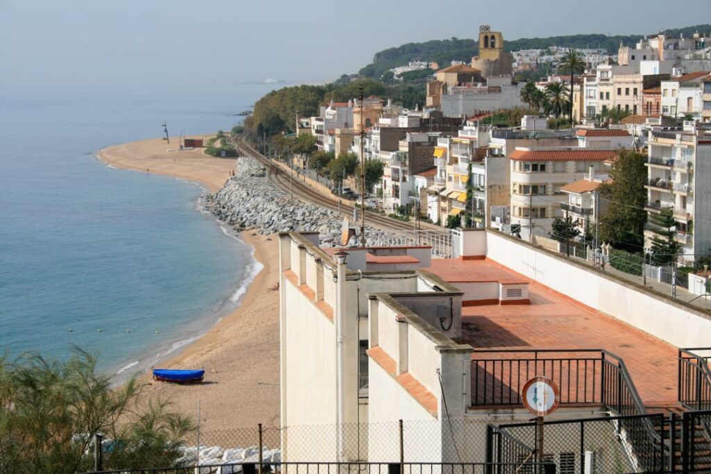 St. Pol de Mar Ausblick