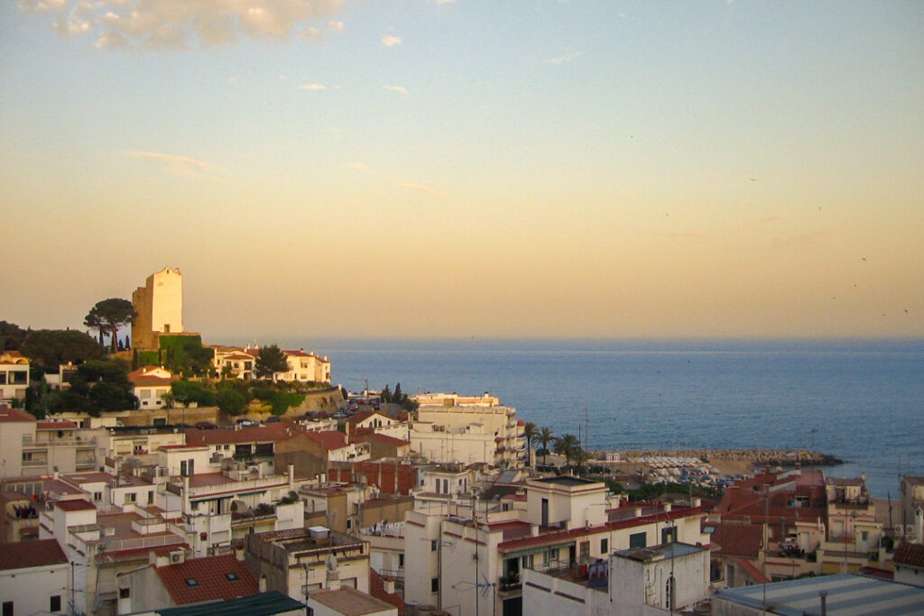 St. Pol de Mar Sonnenuntergang