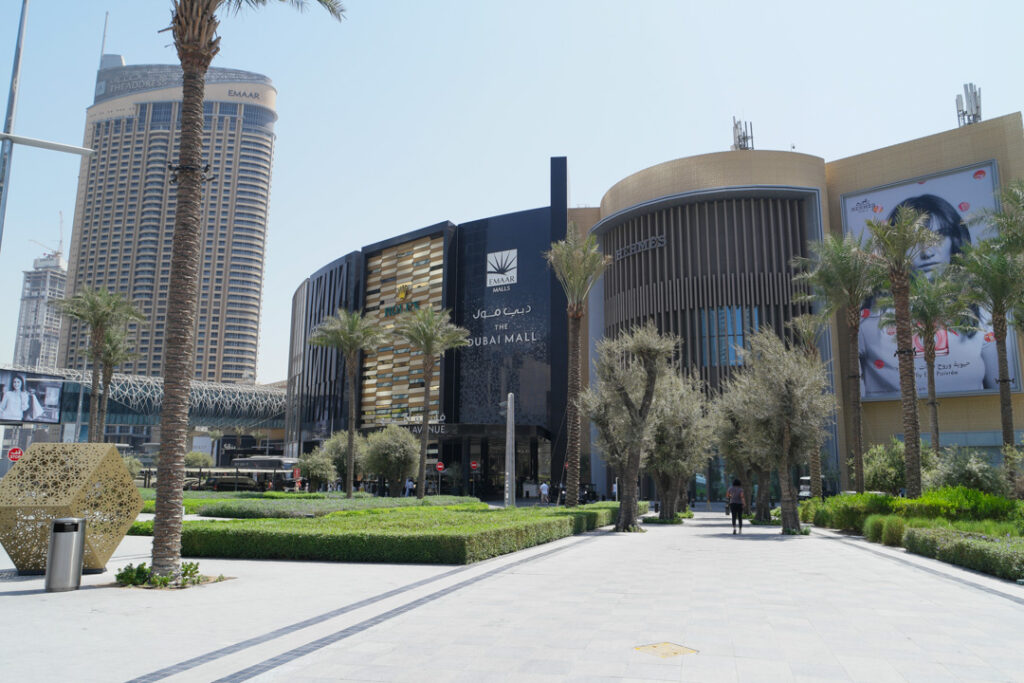 Dubai Mall von Außen