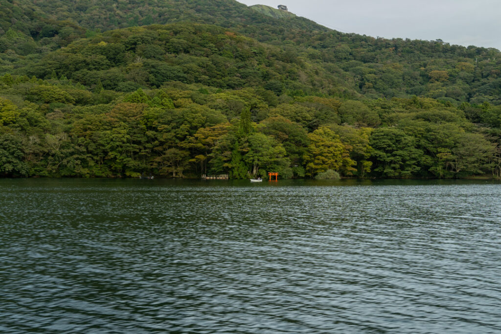 Schifffahrt auf dem Ashi-See