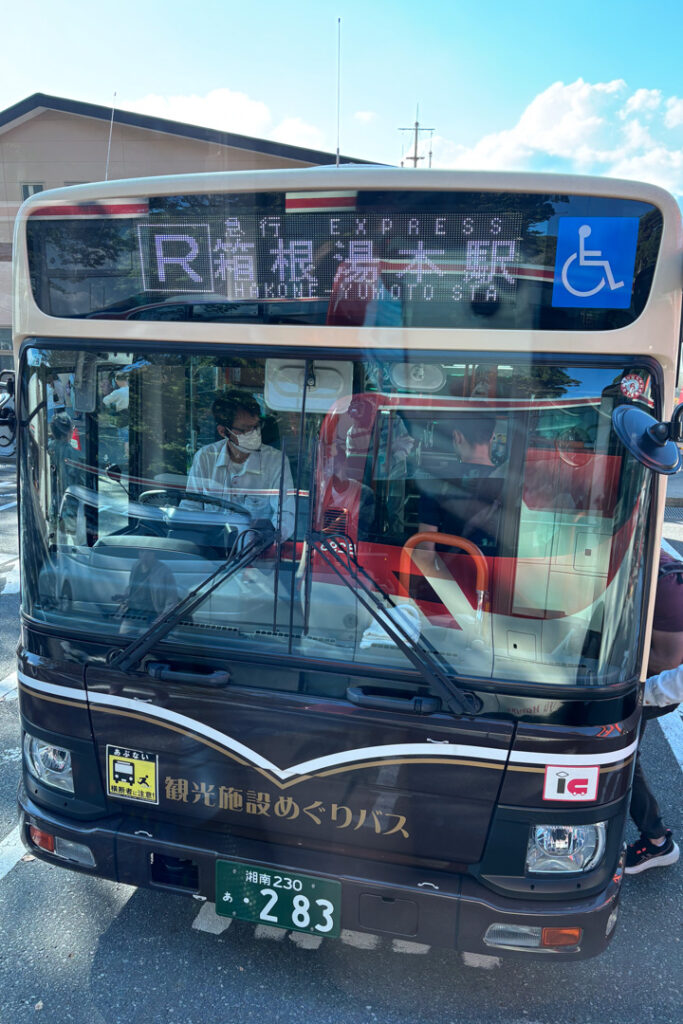 Bus in Hakone