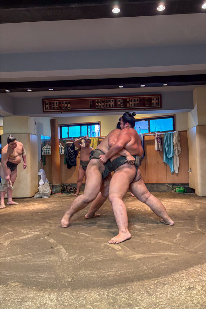 Sumo-Training in Tokio