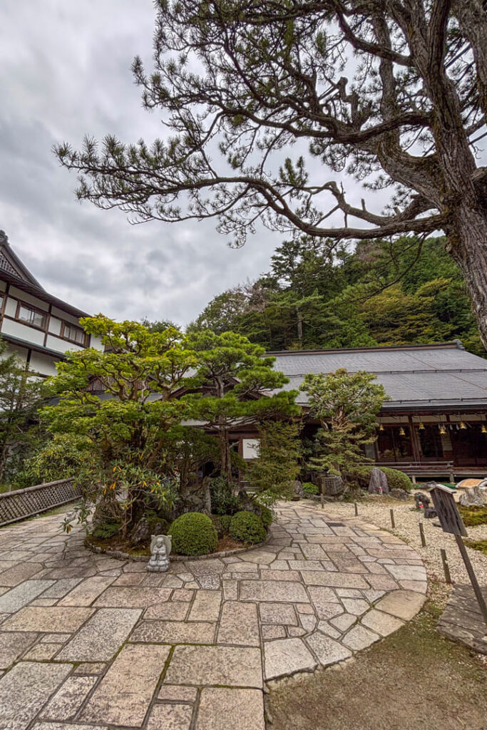 Shukubo in Koyasan von Außen
