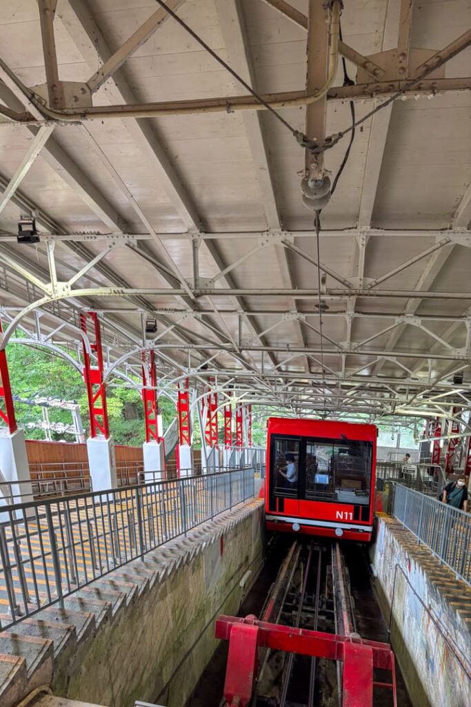 Standseilbahn nach Koyasan