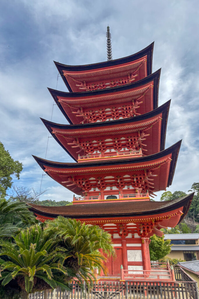 Fünfstöckige Pagode auf Miyajima