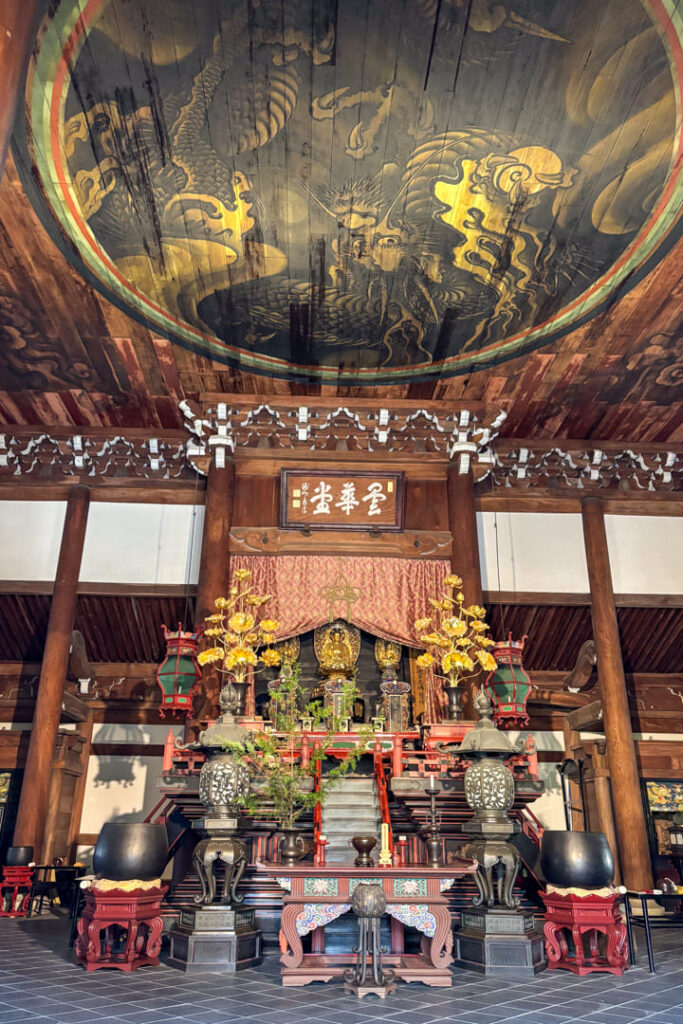 Deckenmalerei im Nanzen-ji Tempel