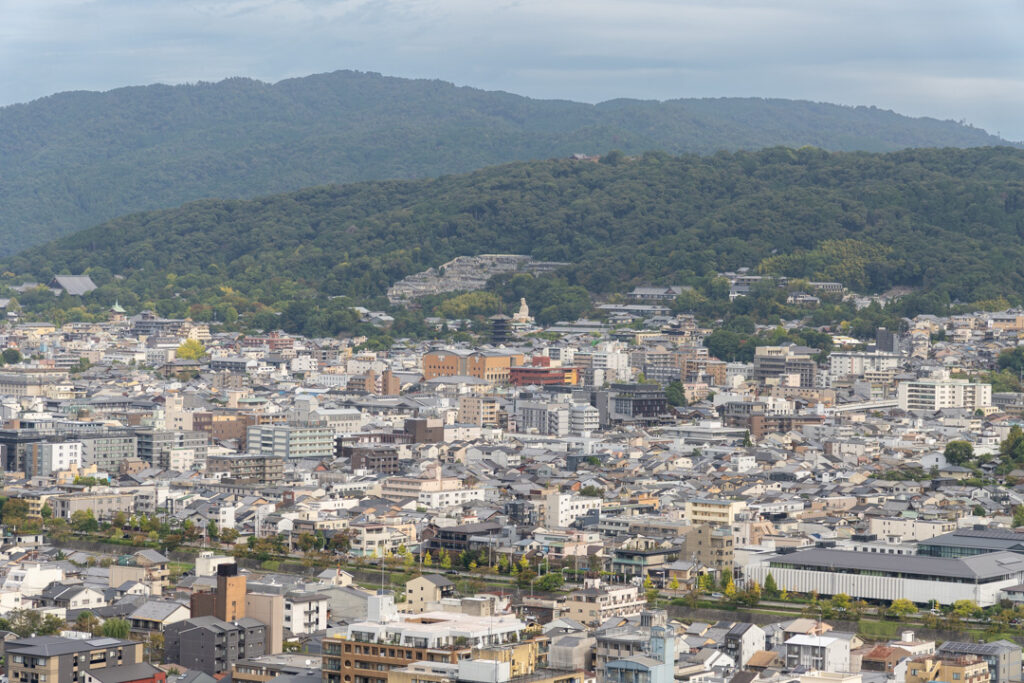 Aussicht vom Kyoto Tower