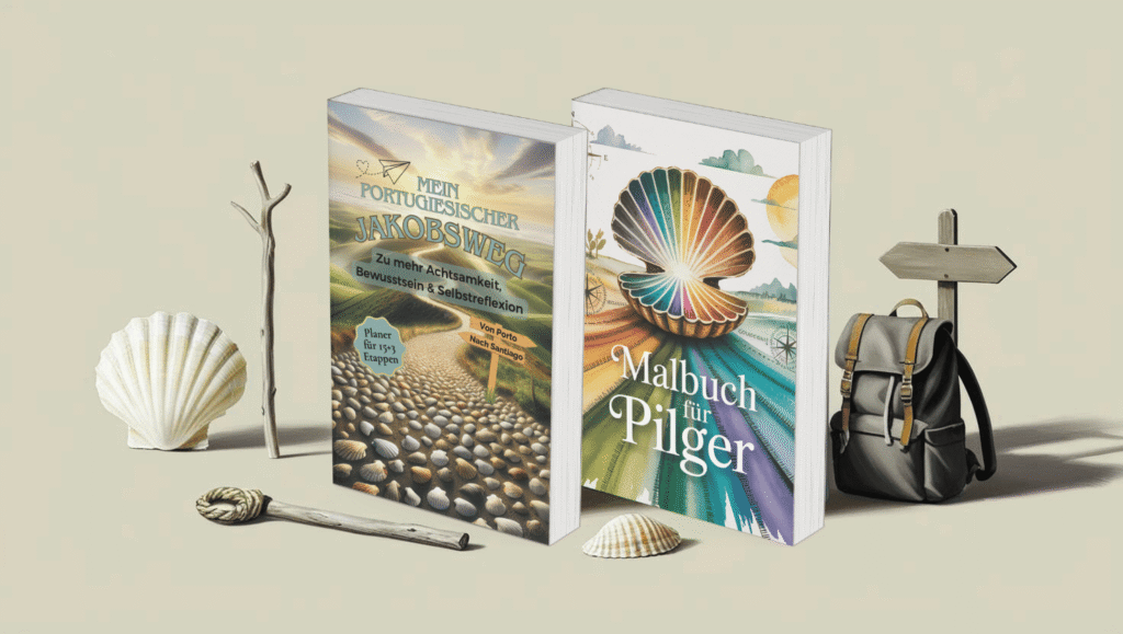 Meine Bücher vom Jakobsweg