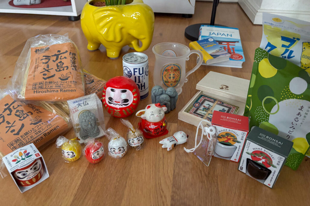Souvenirs aus Japan