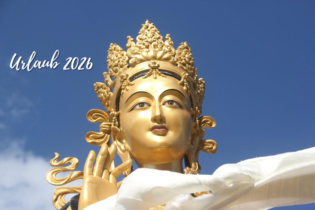 Ein goldener Buddha