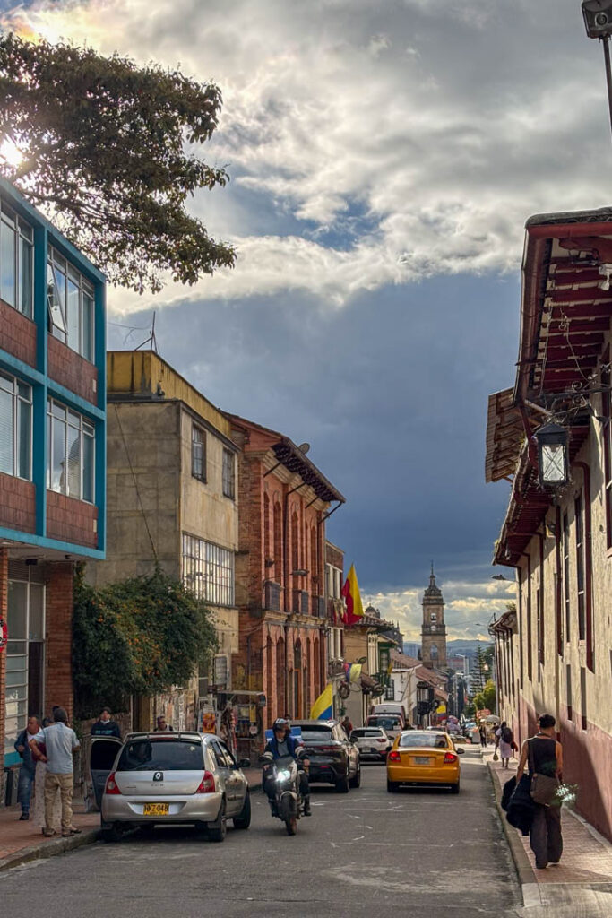 Straßen in Bogota