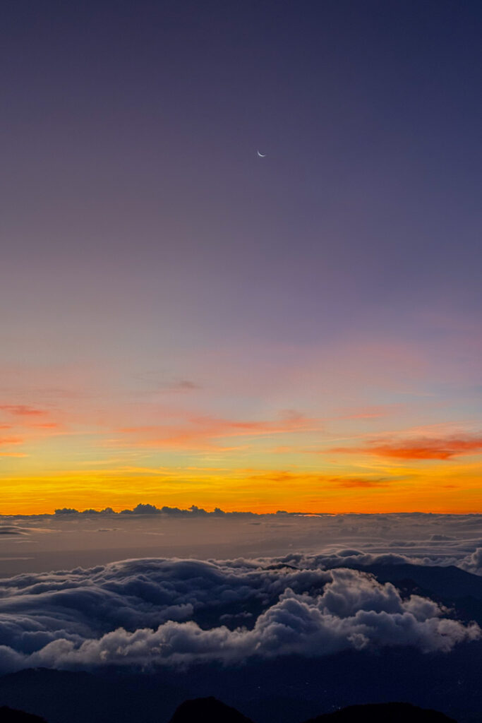 Sonnenaufgang Vulkan Barú